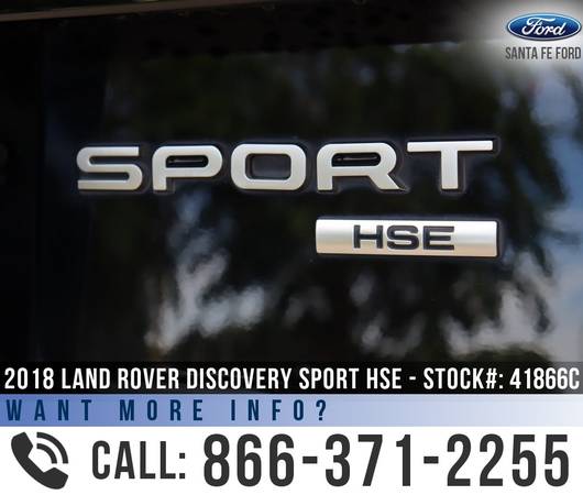 2018 LAND ROVER DISCOVERY SPORT HSE 4WD Leather Seats, Moonroof for sale in Alachua, FL – photo 10