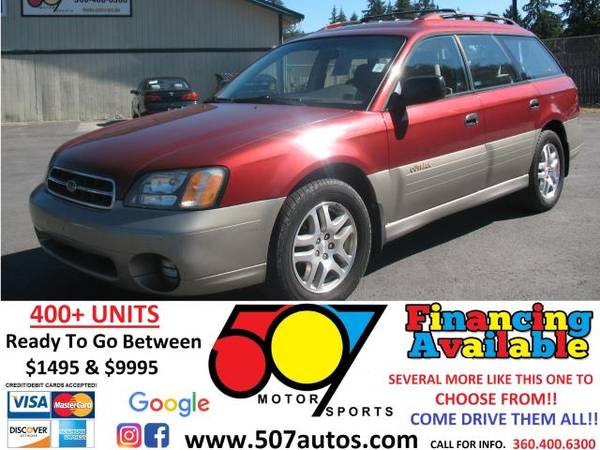 2002 Subaru Legacy Wagon 5dr Outback Man. - cars & trucks - by... for sale in Roy, WA – photo 2