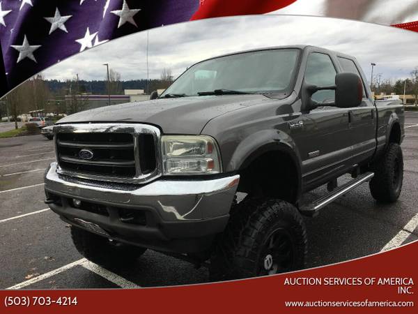 2006 Ford F250 Super Duty Lariat 4dr Crew Cab 4WD SB 6.0L V8 Turbo for sale in Milwaukie, OR