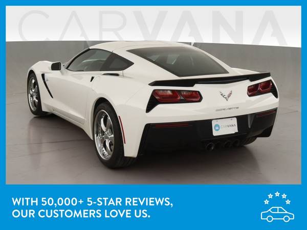 2014 Chevy Chevrolet Corvette Stingray Coupe 2D coupe White for sale in irving, TX – photo 6