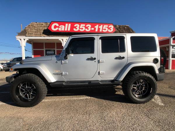 2012 JEEP WRANGLER SAHARA * LIFTED * 92K MILES - cars & trucks - by... for sale in Amarillo, TX – photo 2