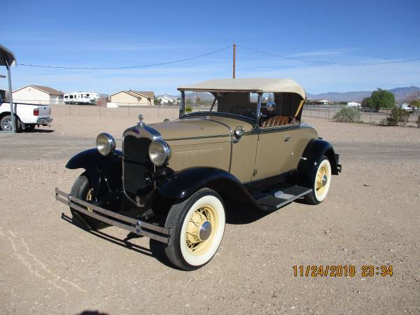 FOR SALE !!! 1930 FORD MODEL A ROADSTER CONVERTIBLE for sale in KINGMAN, AZ – photo 2