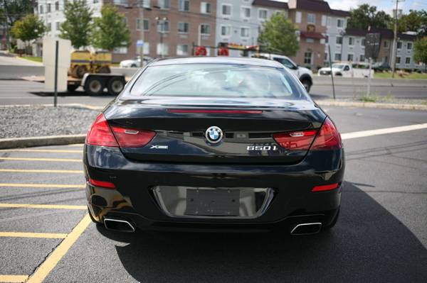 2012 *BMW* *6 Series* *650i xDrive* Jet Black for sale in south amboy, NJ – photo 4