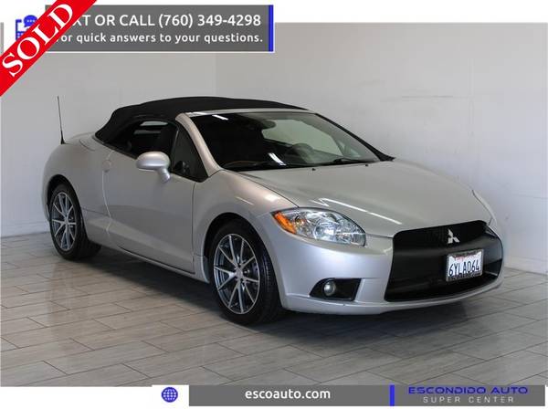 2012 Mitsubishi Eclipse GS Sport - Super Low Payment! - cars & for sale in Escondido, CA