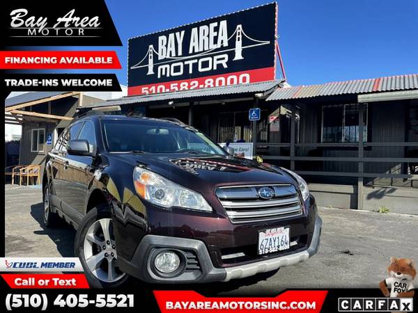2013 Subaru Outback 2 5i 2 5 i 2 5-i Limited Wagon 4D 4 D 4-D FOR for sale in Hayward, CA
