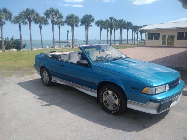 1989 Chevy Cavalier Z24 Convertible(ONE OWNER) - cars & trucks - by... for sale in Fort Pierce, FL – photo 6