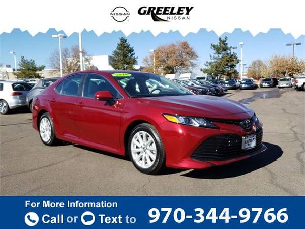 2019 Toyota Camry L sedan - cars & trucks - by dealer - vehicle... for sale in Greeley, CO