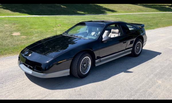 1986 Pontiac Fiero GT for sale in Crown Point, IL