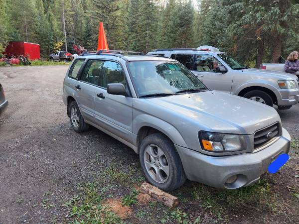 2004 Subaru Forester 2500 obo w/snow tires on rims for sale in Big Sky, MT