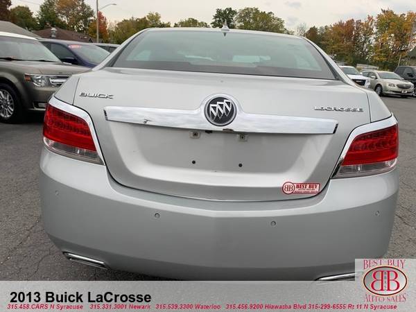 2013 BUICK LACROSSE SEDAN!!! REMOTE STARTER!!! TOUCH SCREEN DISPLAY!!! for sale in N SYRACUSE, NY – photo 4