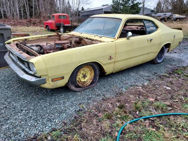 1971 Dodge Demon & 73 Duster shell for sale in Snohomish, WA – photo 2