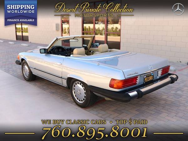 1983 Mercedes-Benz SL 380 + hard top Convertible Convertible -... for sale in Palm Desert , CA – photo 3