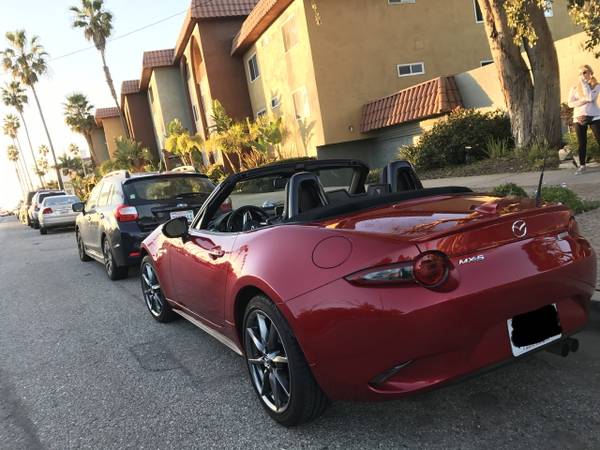 2016 Mazda MX-5 Miata Grand Touring, Red, Excellent cond. for sale in Los Angeles, CA – photo 3