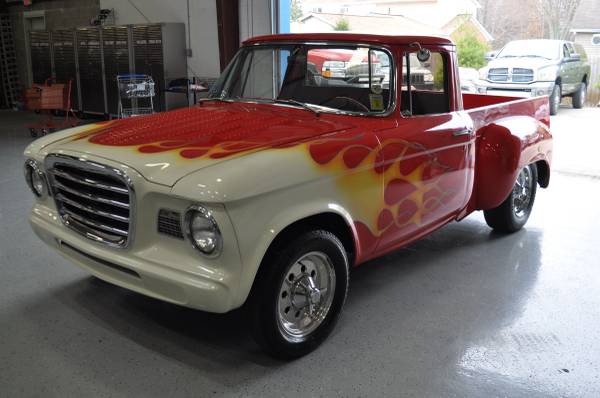 1960 HOT ROD STUDEBAKER PICK UP Willie Nelson Chevy V8 for sale in New Baltimore, MI