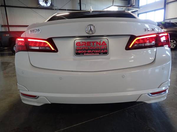 2015 Acura TLX V6 4dr Sedan w/Advance Package, White for sale in Gretna, KS – photo 6