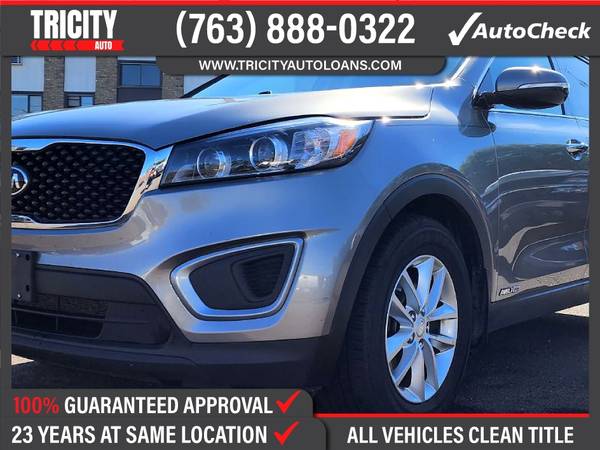This 2016 KIA SORENTO LX SUV is still available! for sale in Columbia Heights, MN