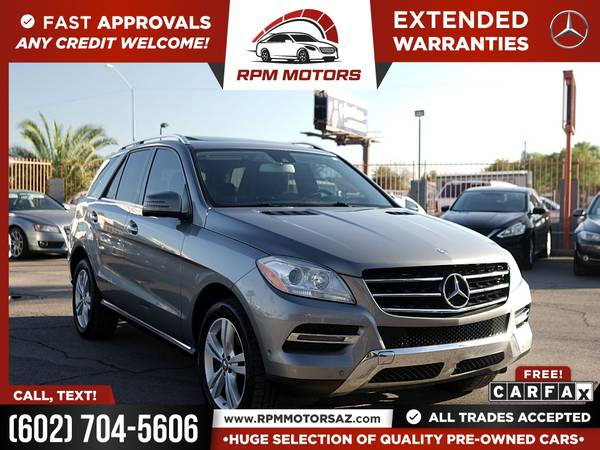 2014 Mercedes-Benz ML350 ML 350 ML-350 RWD FOR ONLY 323/mo! - cars for sale in Phoenix, AZ – photo 5
