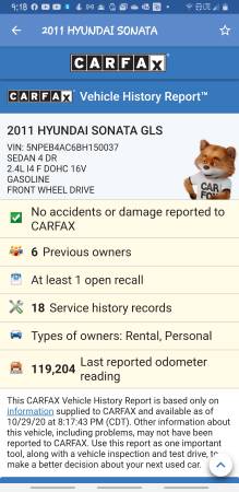 2011 Hyundai sonata WITH LEATHER & POWER SEAT!!! - cars & trucks -... for sale in Atlanta, GA – photo 16