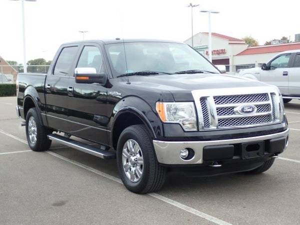 2011 Ford F150 F150 F 150 F-150 truck Lariat (Black) GUARANTEED... for sale in Sterling Heights, MI – photo 2