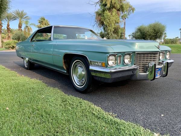 All original 72 Coupe DeVille slicktop - cars & trucks - by dealer -... for sale in PALM SPRINGS, OR