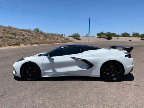 2021 Chevrolet Corvette Convertible - 2LT Z51 - White on Red - cars for sale in Scottsdale, AZ – photo 4