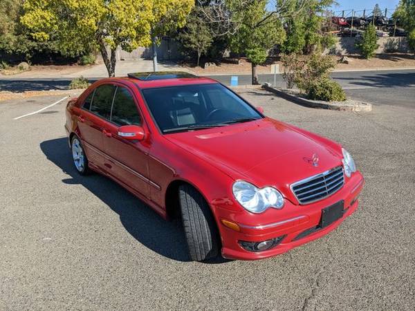 2007 Mercedes-Benz C-Class - RED MANUAL - SK Auto Solutions - cars & for sale in Rancho Cordova, CA – photo 3