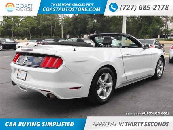 2016 Ford Mustang V6 Convertible 2d for sale in SAINT PETERSBURG, FL – photo 7