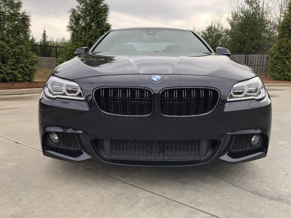 2015 BMW 550i xDrive M-Sport AWD 52k miles Blue/Black Super Clean for sale in Asheville, NC – photo 11