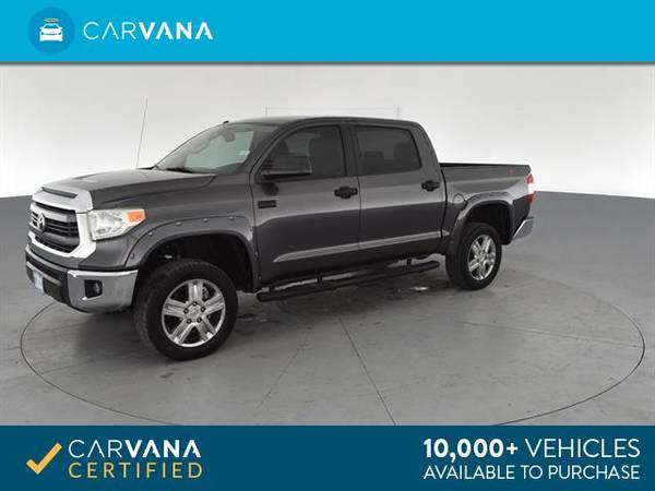 2015 Toyota Tundra CrewMax SR5 Pickup 4D 5 1/2 ft pickup Gray - for sale in Carrollton, TX – photo 6