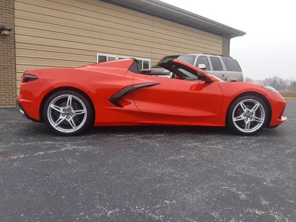 New 2020 Chevy Corvette Convertible, 90Miles, LT2, Red w/Black Int for sale in Midlothian, IL – photo 8