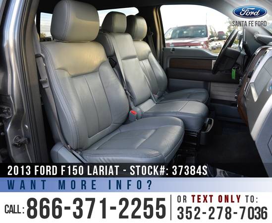 *** 2013 FORD F150 LARIAT *** Leather Seats - SYNC - Flex Fuel for sale in Alachua, FL – photo 21
