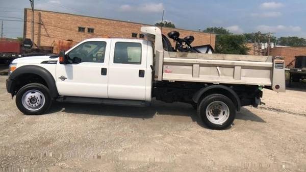 2016 FORD F550 4WD Crew Cab Diesel Dump truck with Plow for sale in Arlington Heights, IL – photo 5