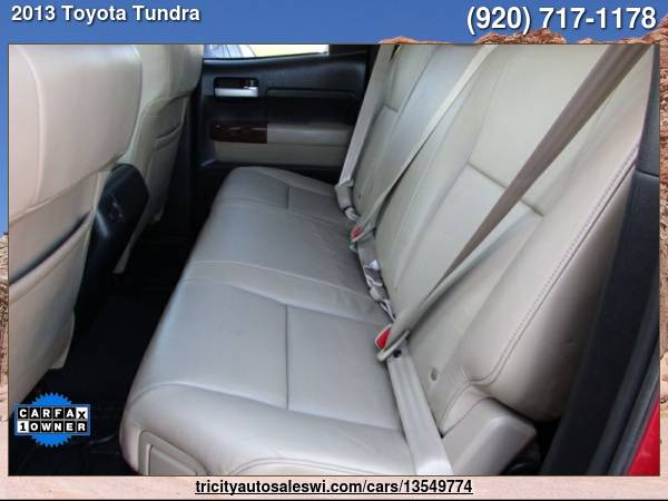 2013 Toyota Tundra Limited 4x4 4dr Double Cab Pickup SB (5.7L V8)... for sale in MENASHA, WI – photo 18