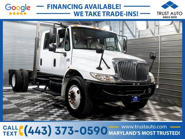 2006 International 4200 VT365 Crew Cab 60L V8 Diesel Chassis for sale in Sykesville, MD – photo 4
