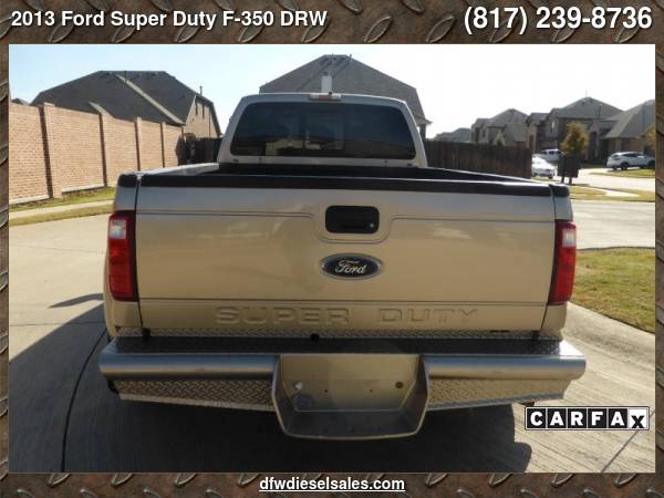 2013 Ford F 350 DRW 4WD Crew Cab Lariat DIESEL 100K MILES... for sale in Lewisville, TX – photo 7