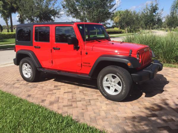 2018 JEEP Wrangler Unlimited JK Sport 4x4 for sale in Ave Maria, FL – photo 2