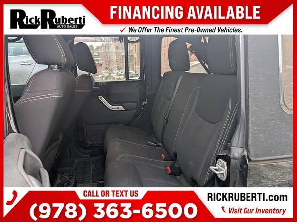 2013 Jeep Wrangler Unlimited Rubicon FOR ONLY 435/mo! - cars & for sale in Fitchburg, MA – photo 17