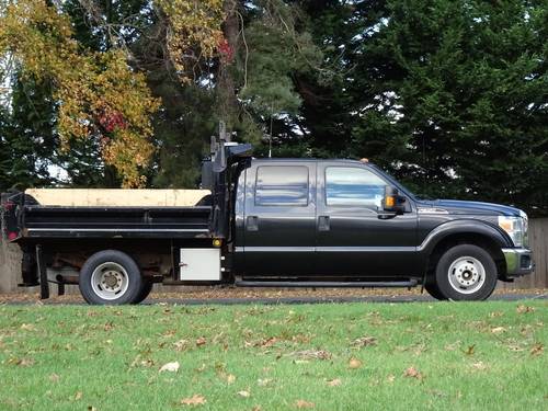 2011 Ford F-350 Crew Cab Flatbed Dump Truck PAYMENTS/Trades OK! for sale in PUYALLUP, WA – photo 3