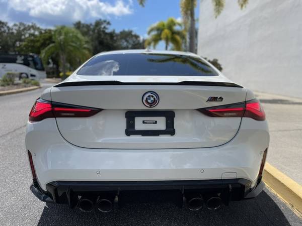 2022 BMW M4 M4 Competition xDrive ONLY 4K MILES ALPINE WHITE for sale in Sarasota, FL – photo 6