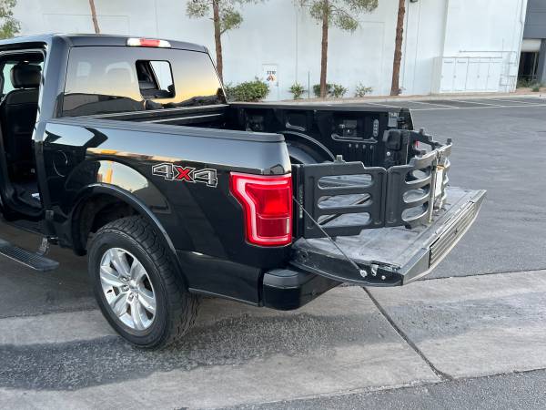 2015 Ford F-150 4wd PLATINUM-5 0 V8-PANO Roof-1 Owner - 399 mo OAC for sale in Las Vegas, NV – photo 6