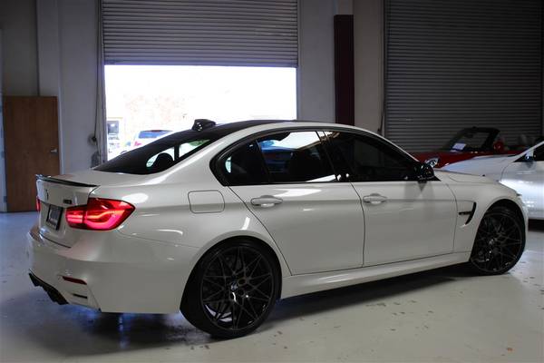 2018 BMW M3 COMPETITION PK WHITE.NAV/iPOD/USB/444HP/WARRANTY/17K MLS for sale in SF bay area, CA – photo 10