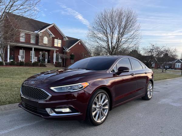 2017 Ford Fusion Platinum - - by dealer - vehicle for sale in Mount Washington, KY