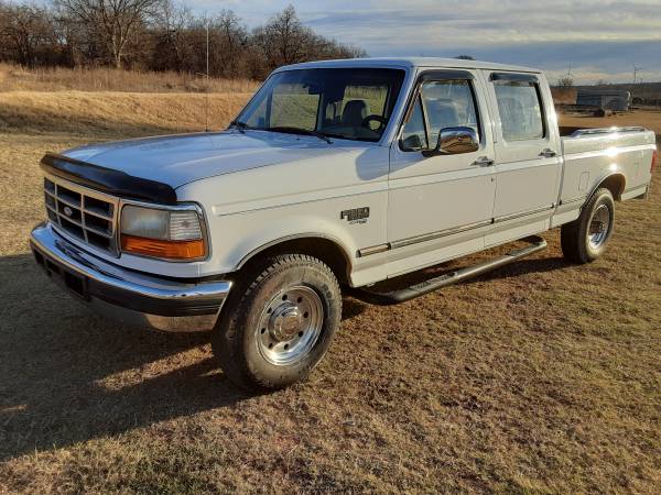 1997 Ford F250 XLT -7.3 Powerstroke Diesel - Crew Cab - cars &... for sale in Lindsay, OK