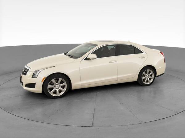 2014 Caddy Cadillac ATS 2.0L Turbo Luxury Sedan 4D sedan White - -... for sale in South Bend, IN – photo 4