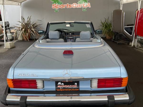 1986 Mercedes-Benz 560-Class 560 SL Stock A1347 for sale in Los Angeles, CA – photo 8