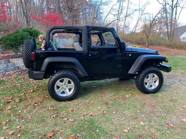 Lifted 2007 Black Jeep Wrangler Rubicon - Spotless - cars & trucks -... for sale in Butler, NY – photo 7