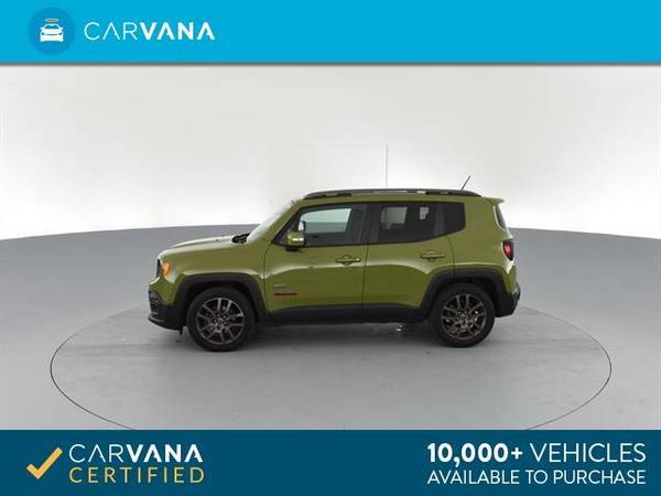 2016 Jeep Renegade 75th Anniversary Sport Utility 4D suv Green - for sale in North Babylon, NY – photo 7