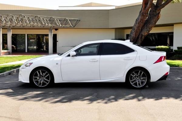 2014 IS 250 F-Sport Navigation Striking White-on-Red Color Combo! for sale in Fremont, CA – photo 18