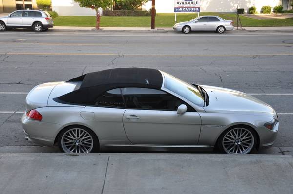 2004 bmw 645ci convertible with beautiful color combination for sale in Gardena, CA