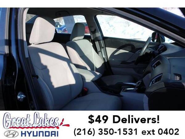 2013 Honda Civic sedan LX - - by dealer - vehicle for sale in Streetsboro, OH – photo 18
